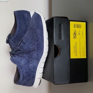 Cole Haan Blue Oxford Shoe